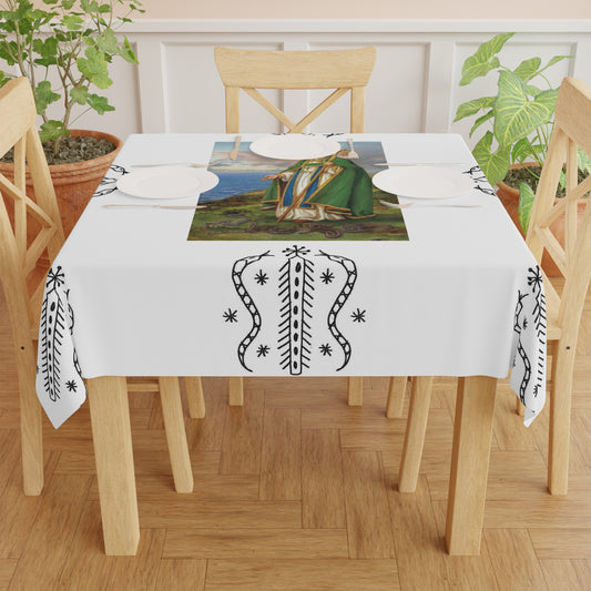 Saint patrick ( Damballa) Tablecloth